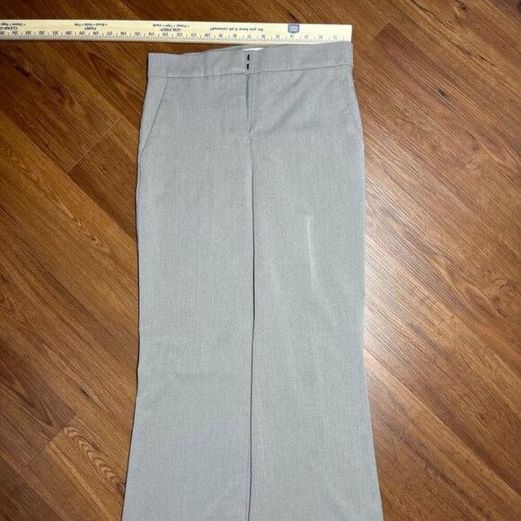 MNG by Mango Women’s Gray Dress Pants Size 6 Slim Trouser - Picture 3 of 8
